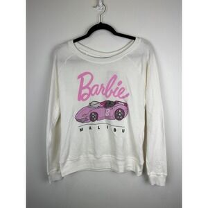 NWT Grayson Threads Barbie Malibu Off-White Crewneck size SML